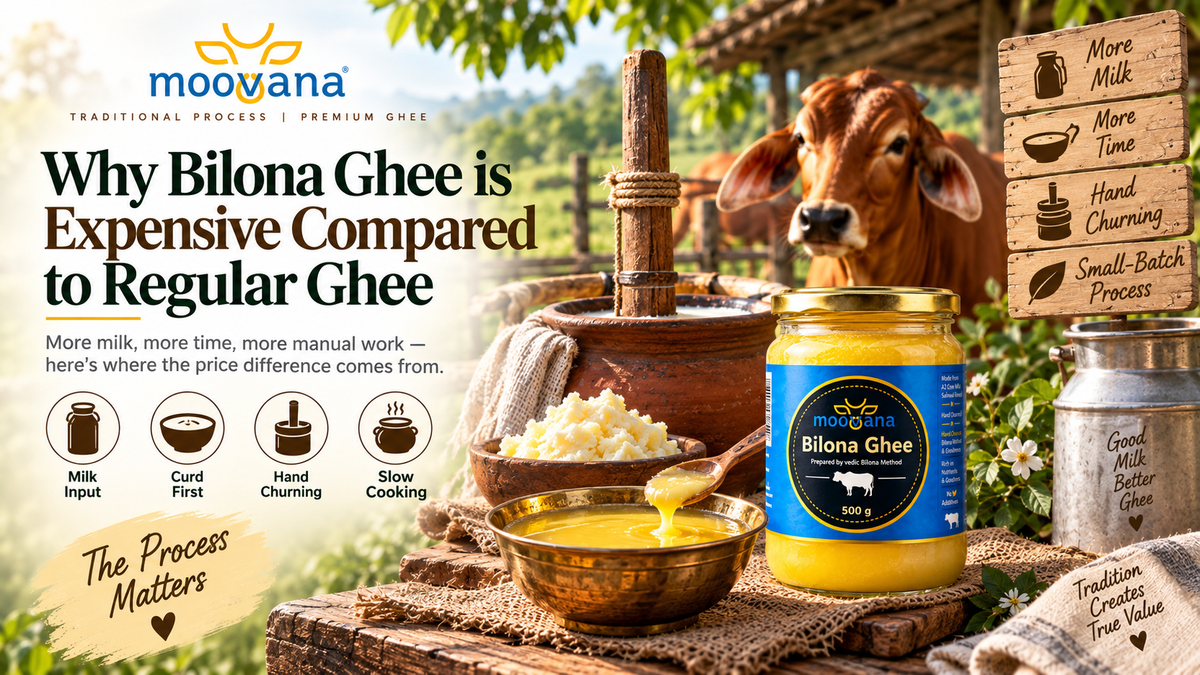 Why Bilona Ghee Is Expensive Compared to Regular Ghee
