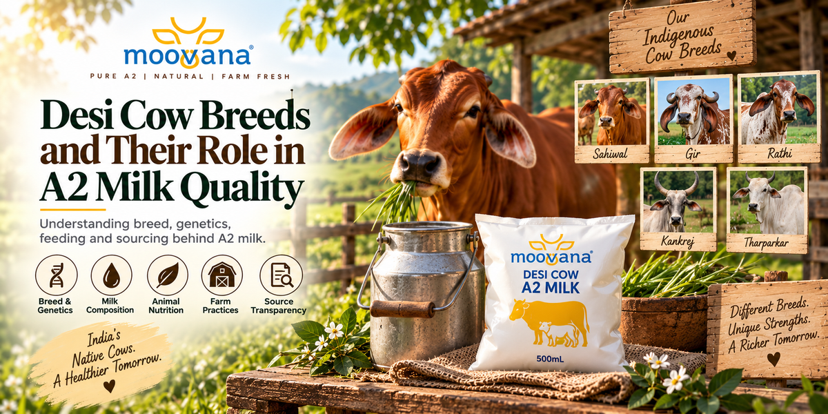 Desi Cow Breeds and Their Role in A2 Milk Quality