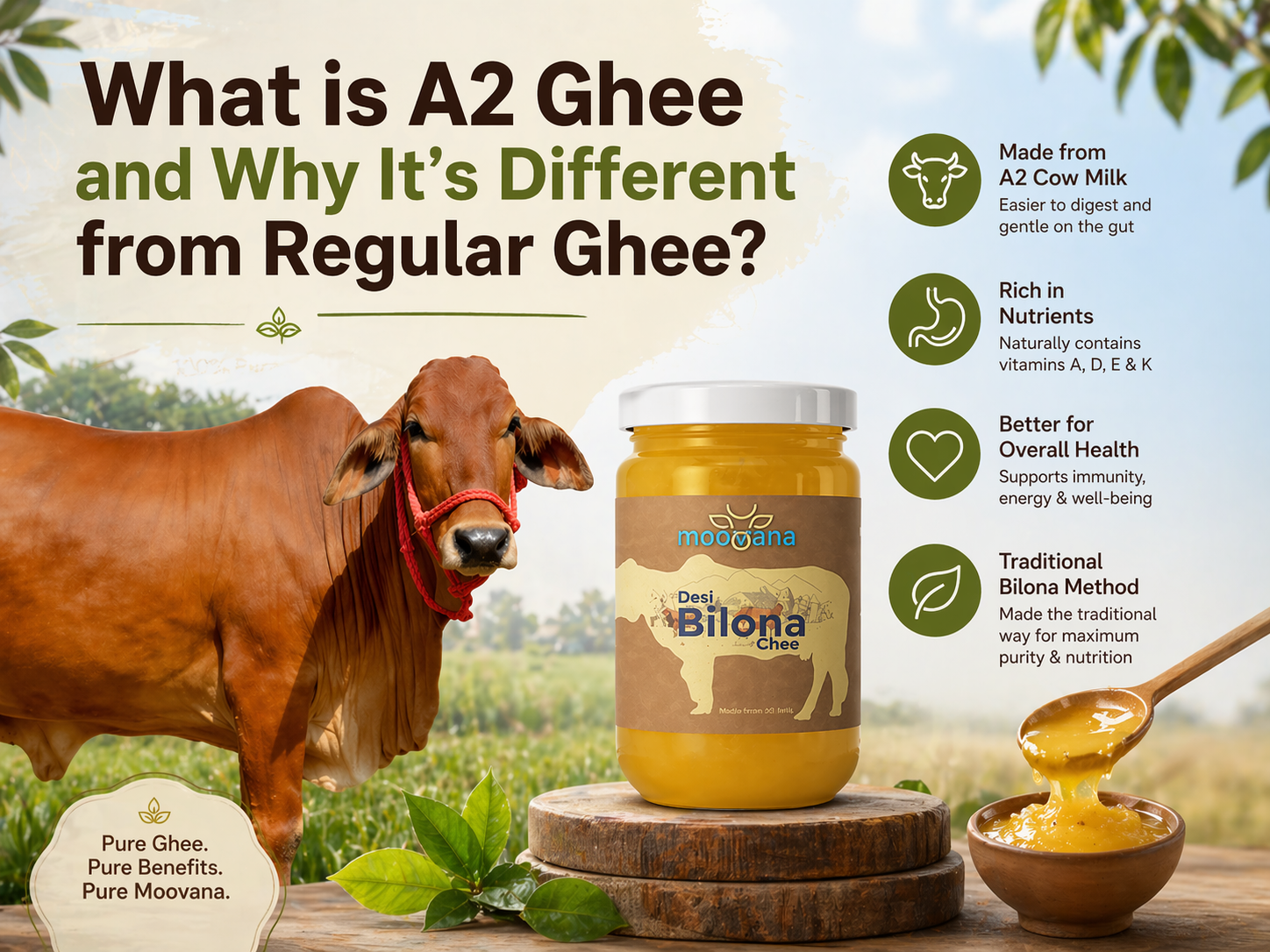 What is A2 Ghee and Why It’s Different from Regular Ghee?