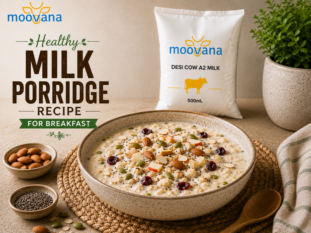 Healthy Milk Porridge Recipe for Breakfast