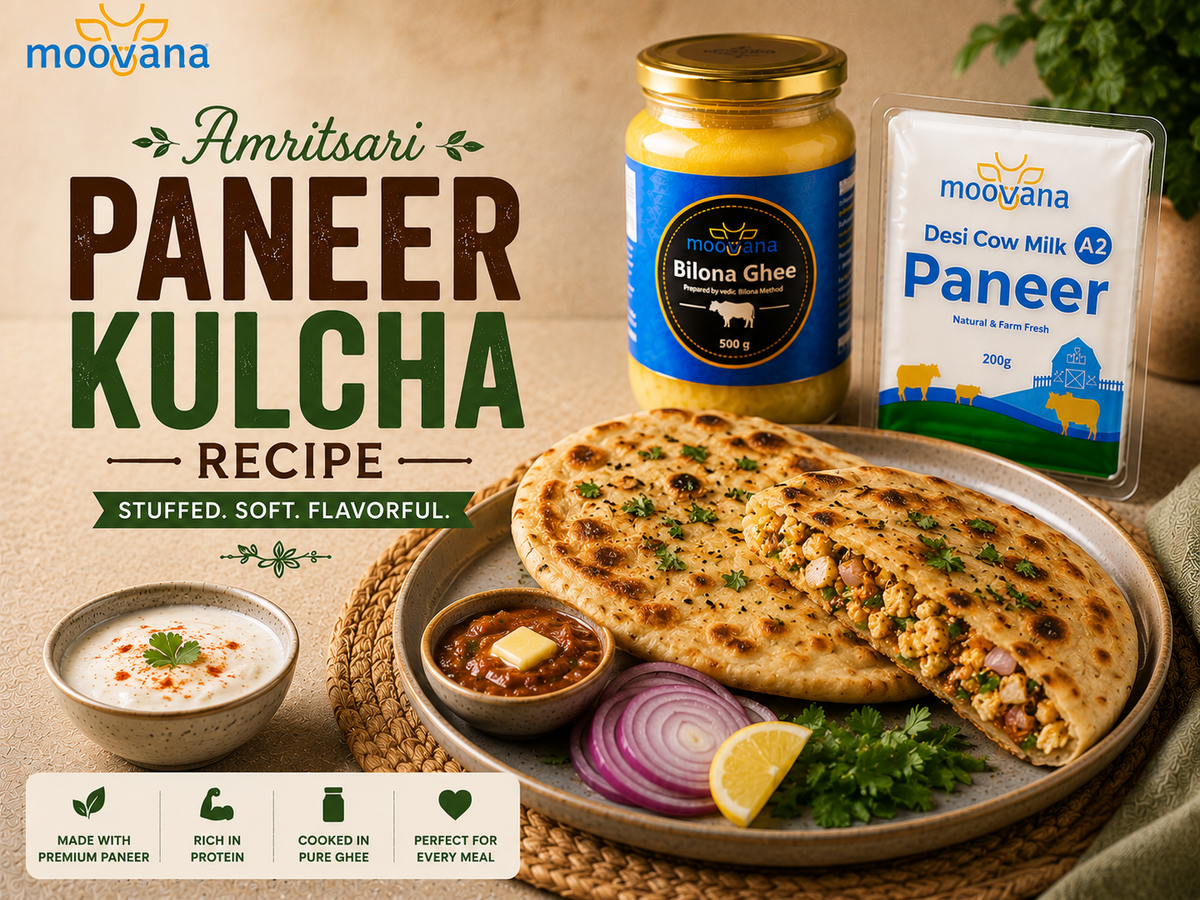 Amritsari Paneer Kulcha Recipe