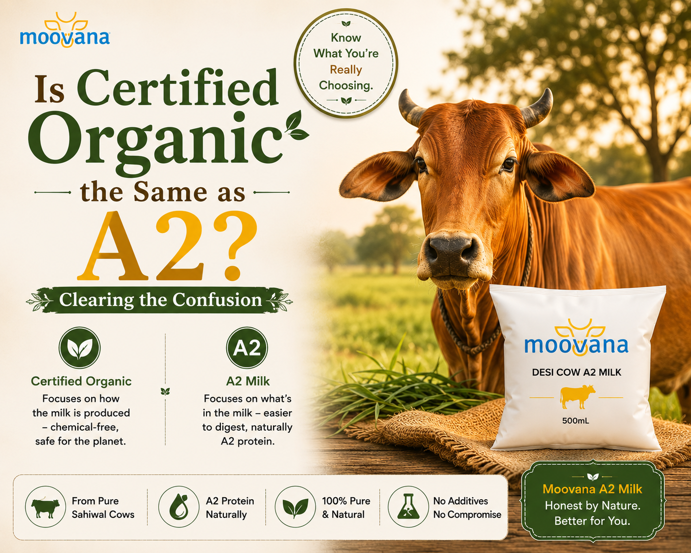 Is Certified Organic the Same as A2? Clearing the Confusion