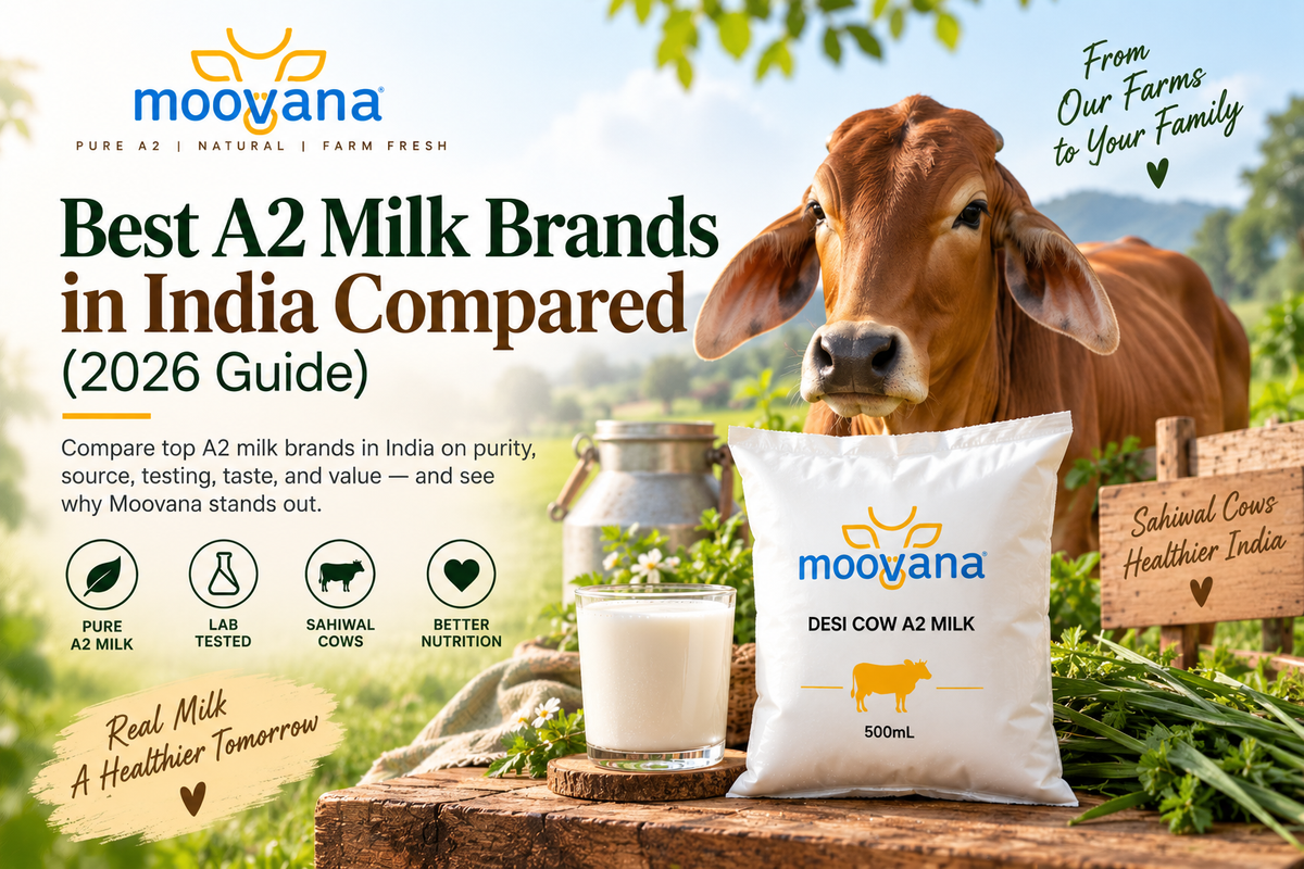 Best A2 Milk Brands in India Compared (2026 Guide)