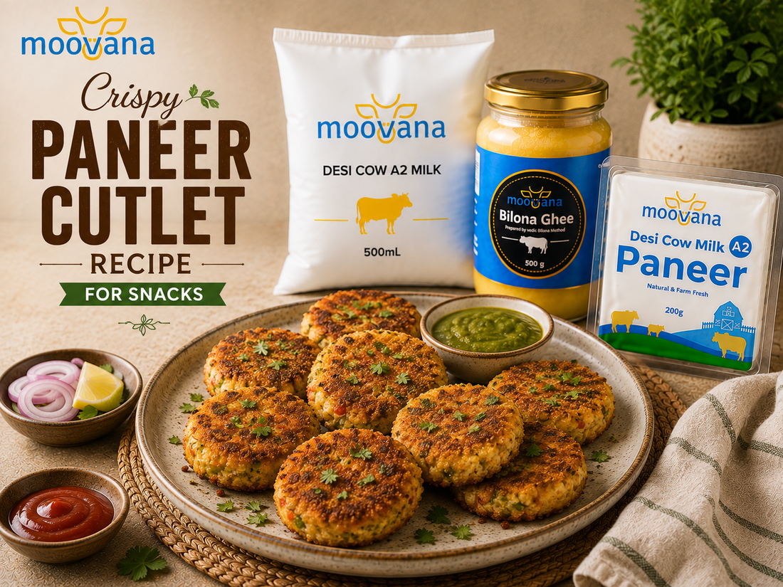 Crispy Paneer Cutlet Recipe for Snacks