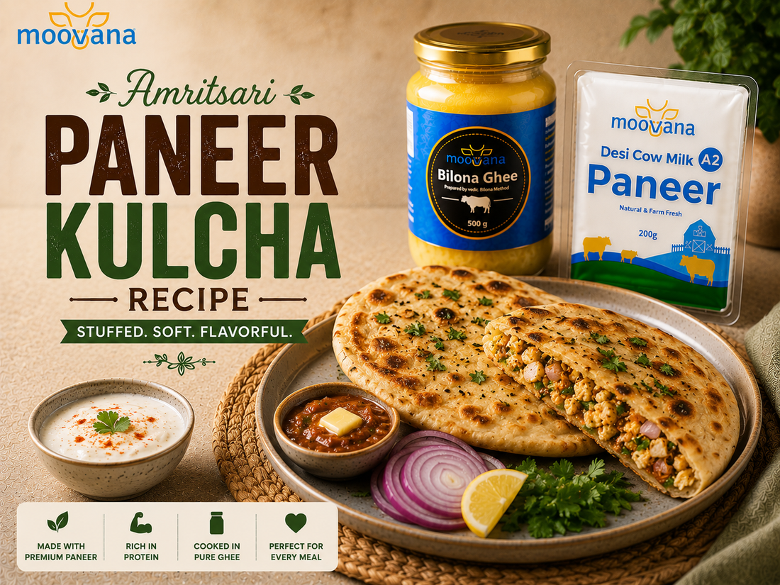 Amritsari Paneer Kulcha Recipe