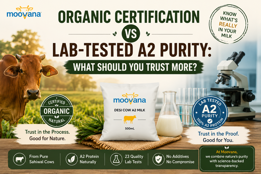 Organic Certification vs Lab-Tested A2 Purity: What Should You Trust More?