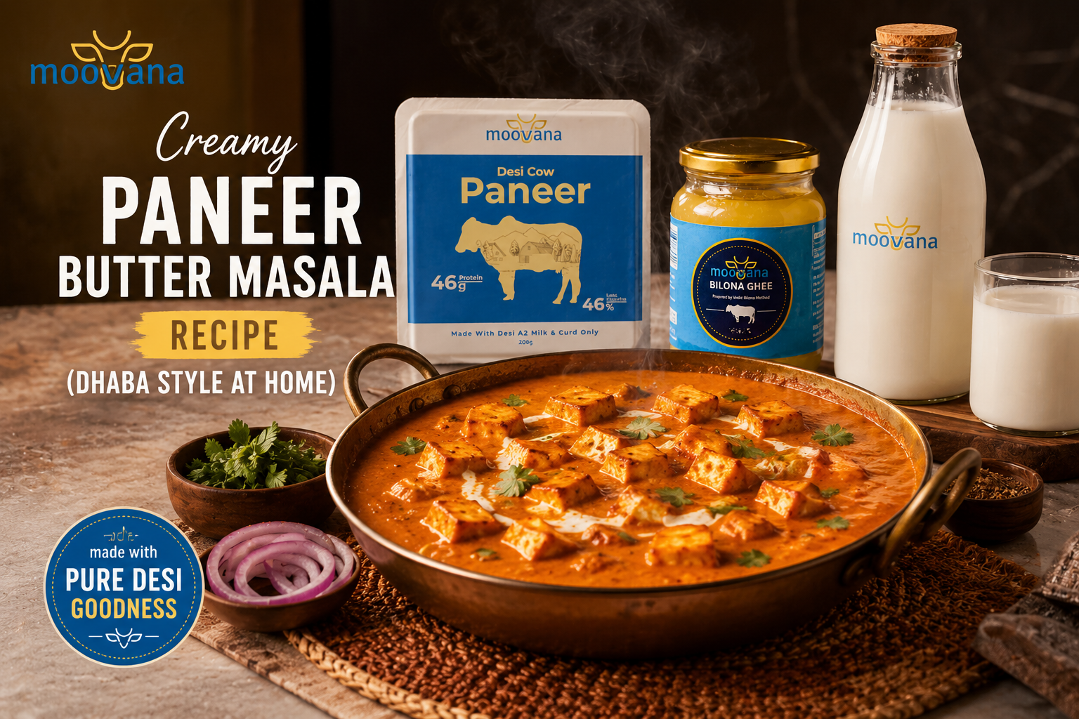 Creamy Paneer Butter Masala Recipe (Dhaba Style at Home)
