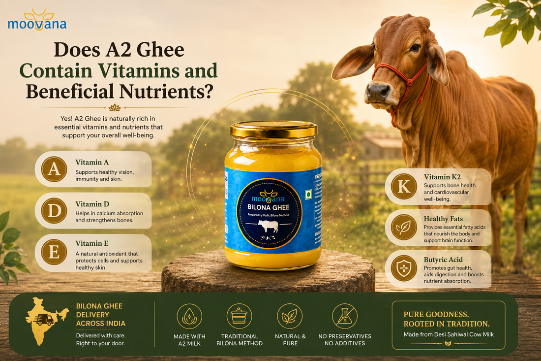 Does A2 Ghee Contain Vitamins and Beneficial Nutrients?