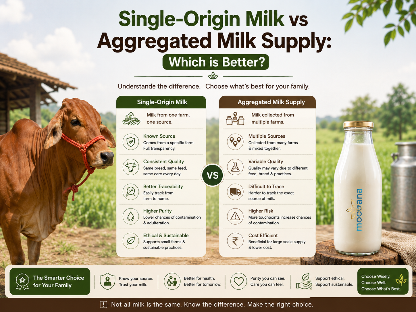Single-Origin Milk vs Aggregated Milk Supply: Which is Better?