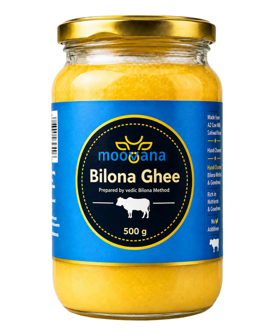 Premium A2 Cow Ghee - Traditional Bilona Churned