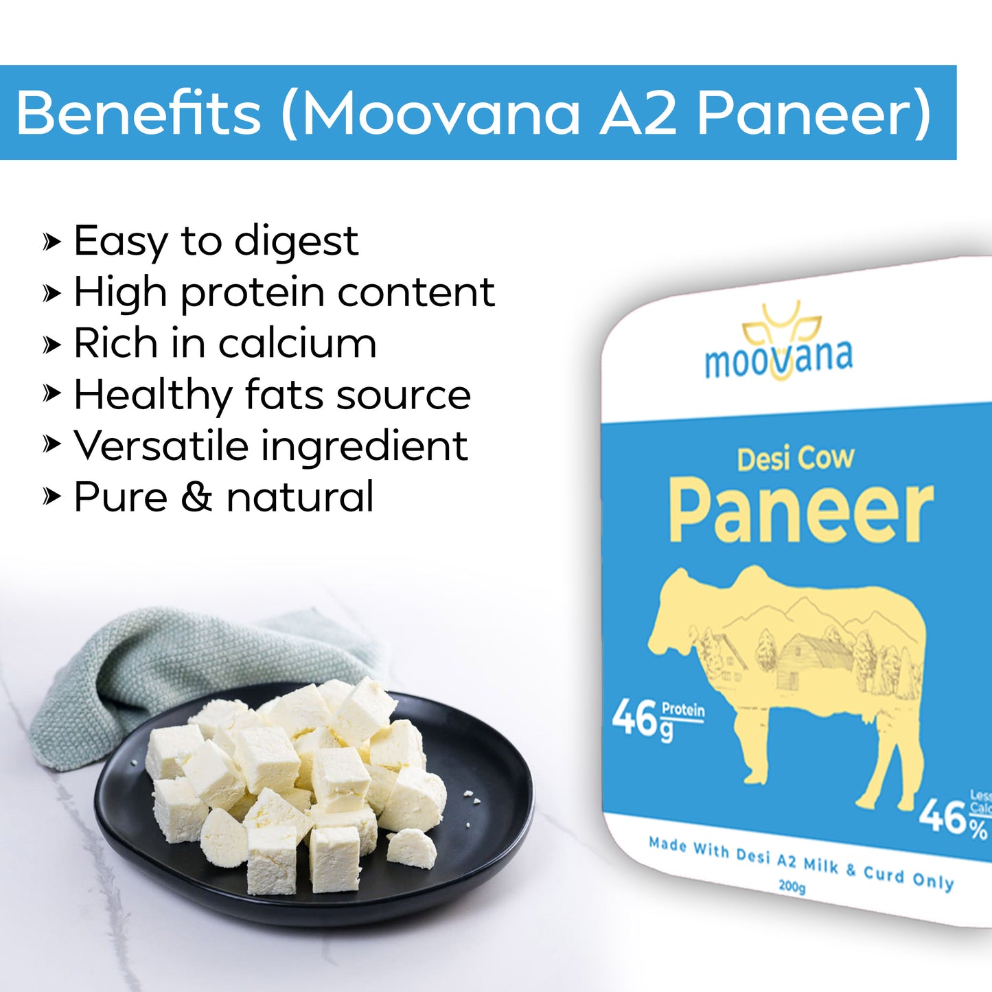 Moovana A2 Paneer