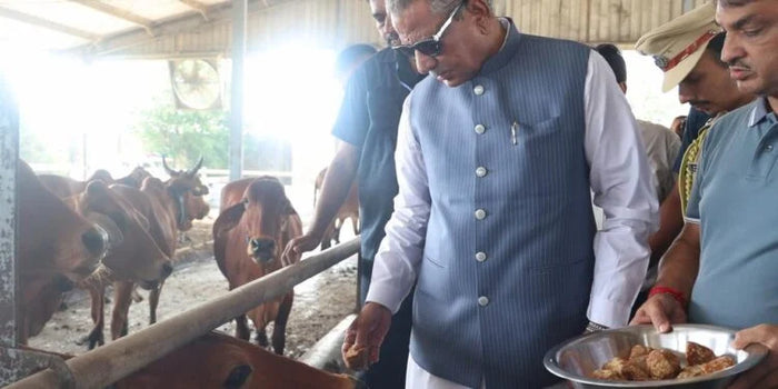 Governor of Sikkim Visits Moovana A2 Dairy Farm in Fulbari, Celebrating TraditionMeets-Technology Dairy